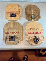 Football Bottle Opener, College Football, University of Texas, Texas A&M, Bottle Opener, Custom Bottle Opener, Custom Gift, FREE SHIPPING