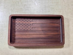 American Flag Catchall Tray, Catch-all Tray, Change Tray, Patriotic Gift, Gift for Him, Father's Day Gift, FREE SHIPPING