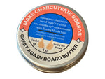 Board Butter, Charcuterie Board Board Butter, Wood Finish