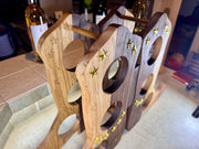 Western Themed Wine Rack - Gift for Wine Lovers