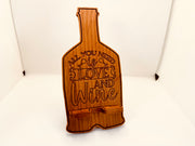 Wine Lover's Cell Phone Stand