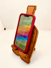 Wine Lover's Cell Phone Stand
