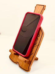 Wine Lover's Cell Phone Stand