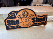 She Shed Wooden Sign - Wall Decor