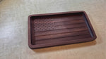 American Flag Catchall Tray, Catch-all Tray, Change Tray, Patriotic Gift, Gift for Him, Father's Day Gift, FREE SHIPPING